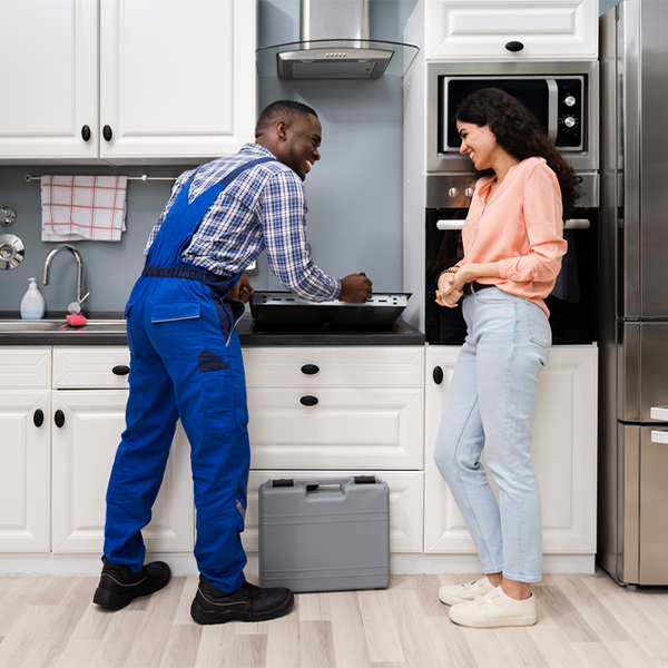 how long does it typically take to complete cooktop repair services in Knox Dale PA